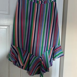 Multi-Colored Stripe Skirt (A New Day)